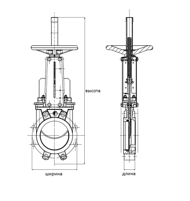 Шиберная задвижка VG6400 со штурвалом, Tecofi В Тюмени