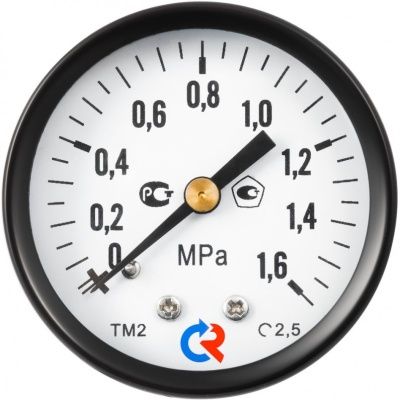 Манометр с электроконтактной приставкой, тип ТМ серия 10, подключение снизу, Росма В Тюмени