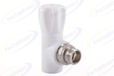 Вентиль PPR для радиатора, угловой, RTP (РосТурПласт) В Тюмени