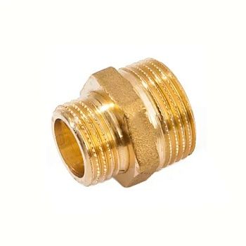 Ниппель редукционный НР латунный