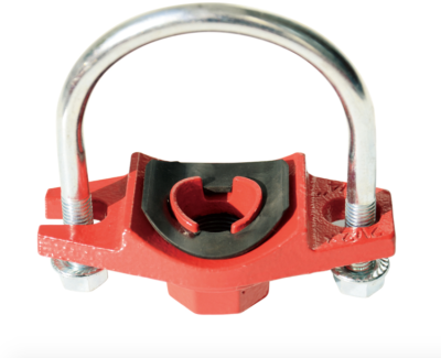 Хомут резьбовой седёлка с U-образной скобой В Тюмени