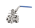 Шаровой кран ADL BV17 ISO резьбовой из нержавеющей стали В Тюмени