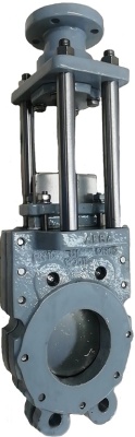Задвижка шиберная ABRA-KV-03 с ISO фланцем / Редуктором В Тюмени
