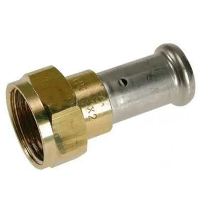 Муфта-пресс с накидной гайкой, плоское уплотнение В Тюмени