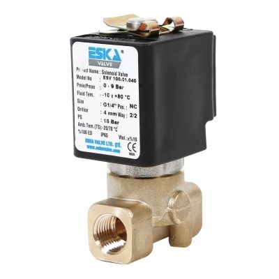 Электромагнитный клапан прямого действия ESKA VALVE ESV 100-101, 120-121 НО В Тюмени