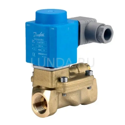 Клапан соленоидный EV220B 15-50 с сервоприводом, с катушкой, Danfoss В Тюмени